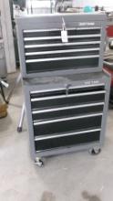 5 DRAWER CRAFTSMAN  ROLLAWAY & TOOL CHEST