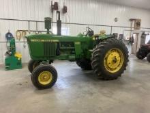 JOHN DEERE 4010 DIESEL open station,, runs but has eng. knock, 3 pt., 2 remotes, 12 volt, +