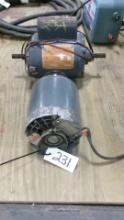 1/6 & 1 H.P. WESTING HOUSE SINGLE PHASE MOTORS