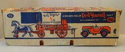 Roy Rogers Chuck Wagon & Jeep By Ideal #4553, In Original Box