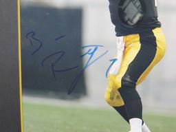 Ben Roethlisberger Signed 8” X 10” Pic, Framed 11” X 14” With COA