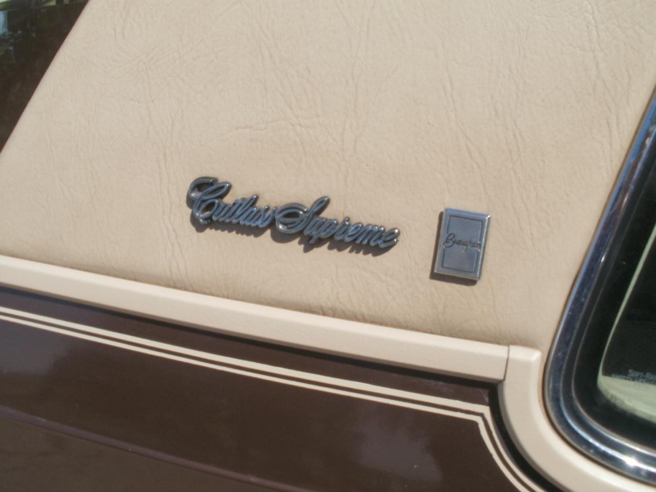 1981 Oldsmobile Cutlass Supreme Brogham