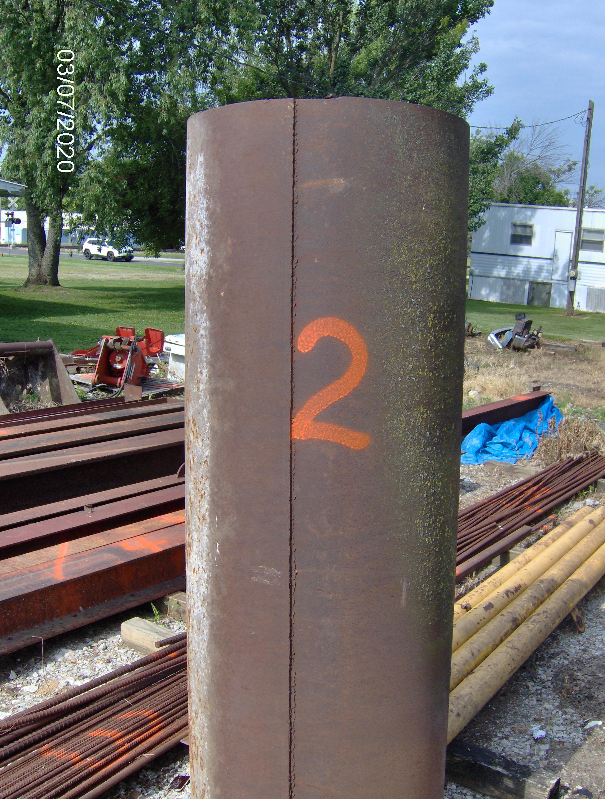 24" Dia Steel Pipe