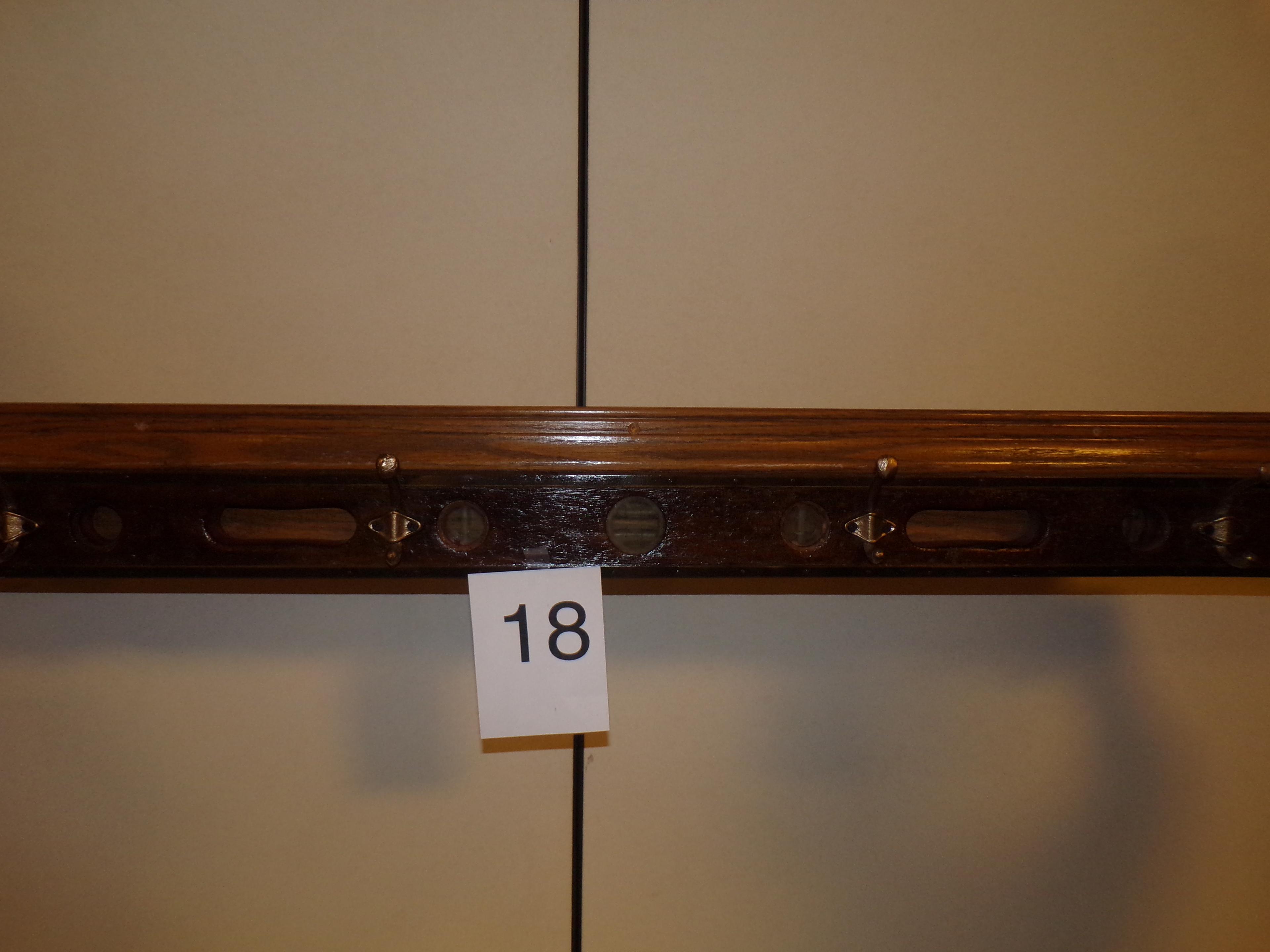 Carpenter's coat rack