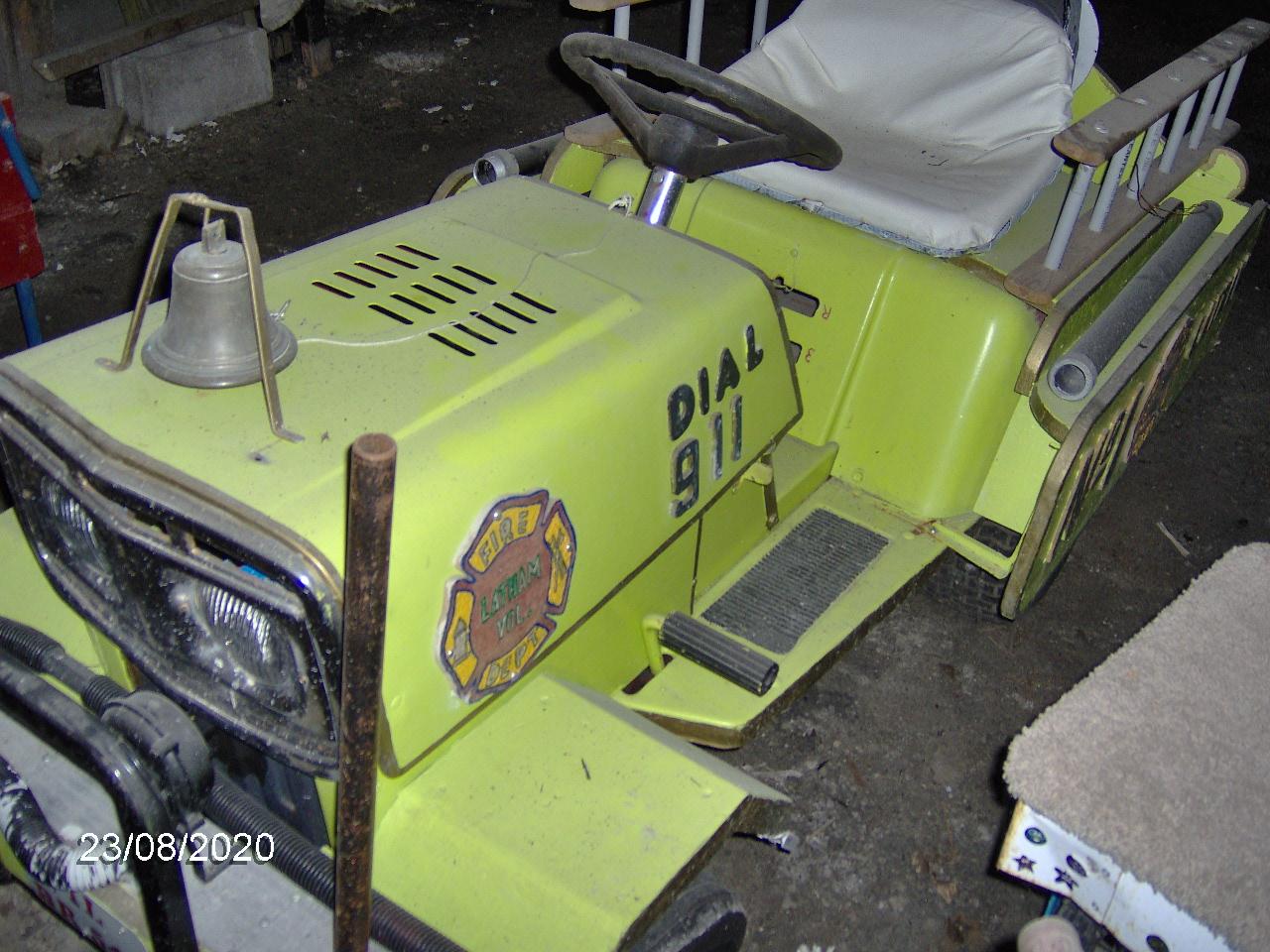 Home built ladder fire truck