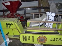 Home built ladder fire truck