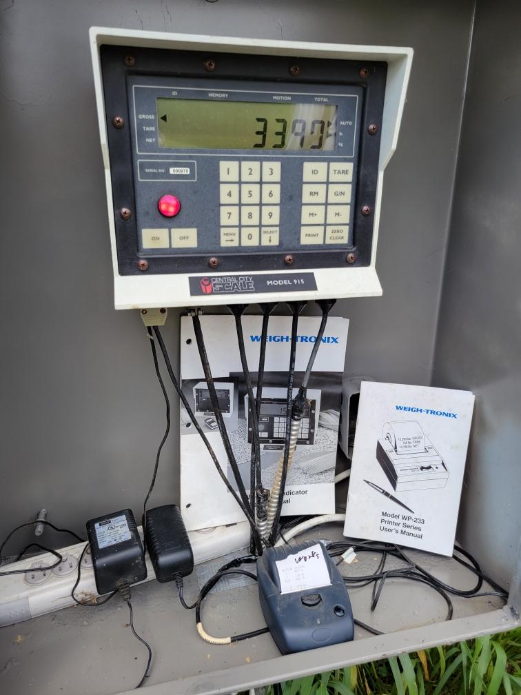 2001 Weigh Tronics 915 Digital Scale