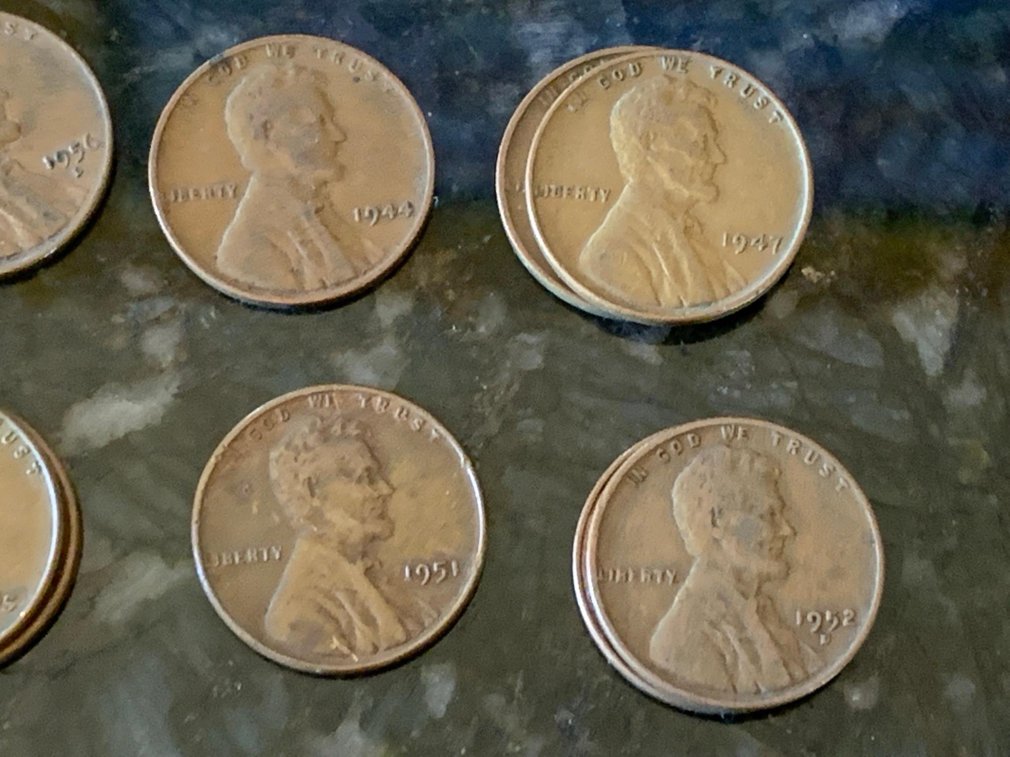 1918-1958 Wheat Pennies