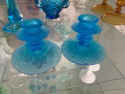 Blue Glassware