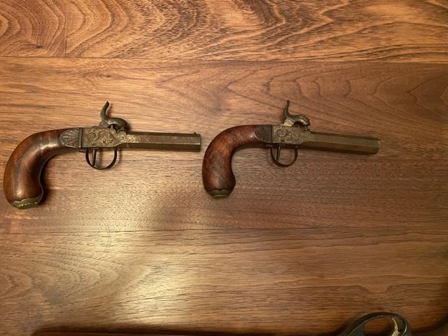 B & C Blackpowder Dualing Pistols