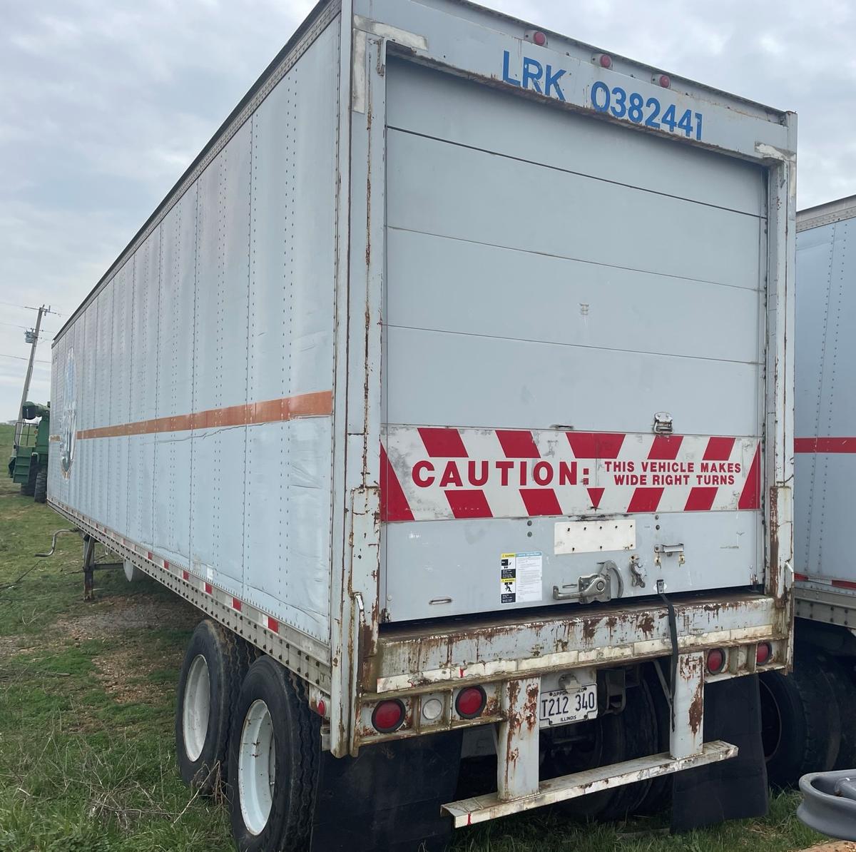 Van Trailer w/Roll-Up Door