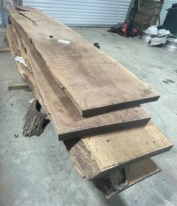 Slabs of Walnut Lumber