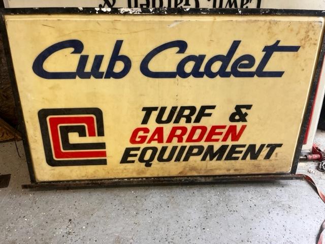 Cub Cadet Lighted Sign