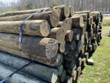 7" x 8' Wood Posts  (24)