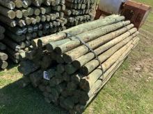 3.5" x 8' Wood Posts  (70)