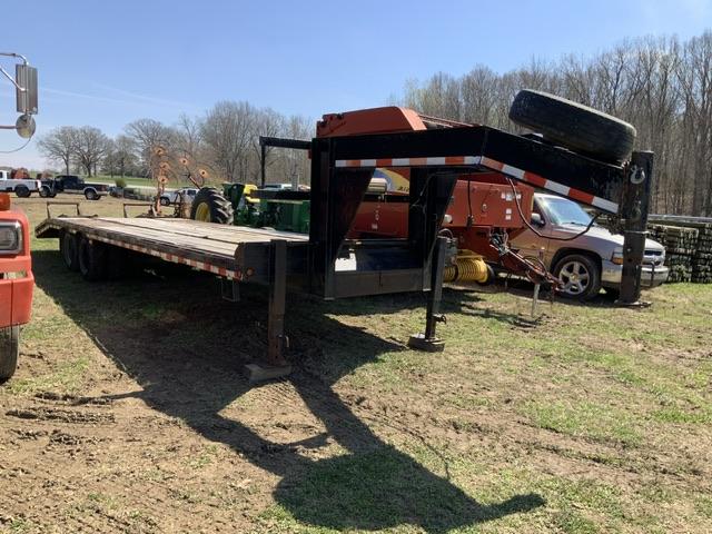 Albright 2008 Gooseneck Flatbed Trailer