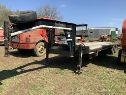 Albright 2008 Gooseneck Flatbed Trailer