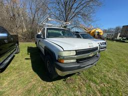 2002 Chevy 2500 HD Pickup Truck