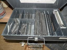 4-drawer spring cabinet w/ contents