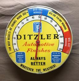 Ditzler Round Thermometer 12" Dia.
