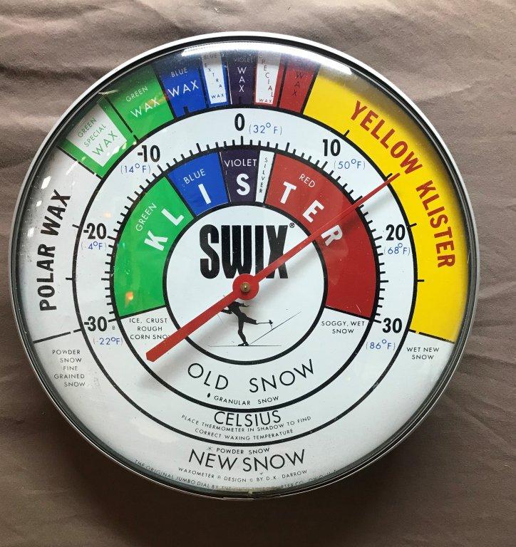 Swix Round Thermometer 12" Dia.