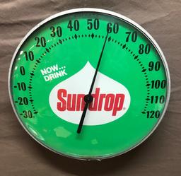 Sundrop Round Thermometer 12" Dia.