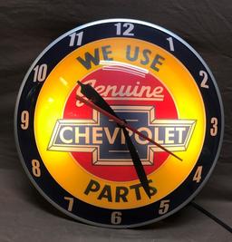 Chevrolet Parts Deco clock