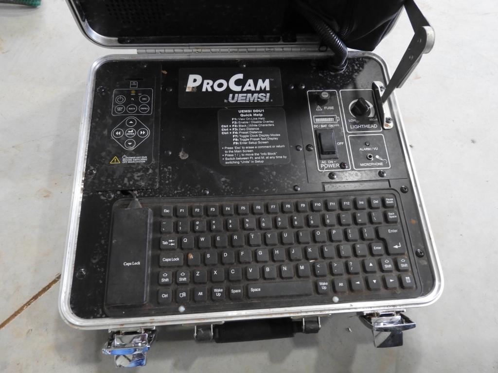 UEMSI ProCam mdl DDU1 sewer inspection camera