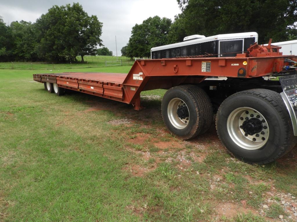 Wilson 4250T equipment trailer, steel floor