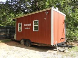 20’ concession trailer w/ Fast Eddie FEX100RC digi