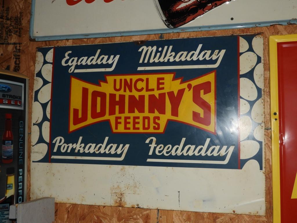 Uncle Johnny's Feeds SST, 30"X21"