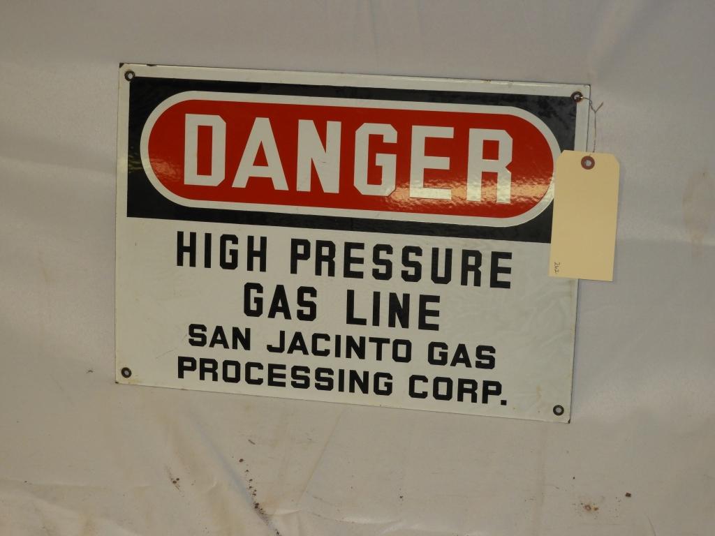 Danger High Pressure SSP, 20"X14"