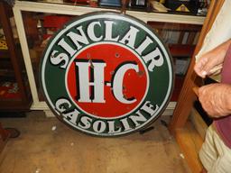 Sinclair Gasoline H-C, DSP, 42" w/ ring