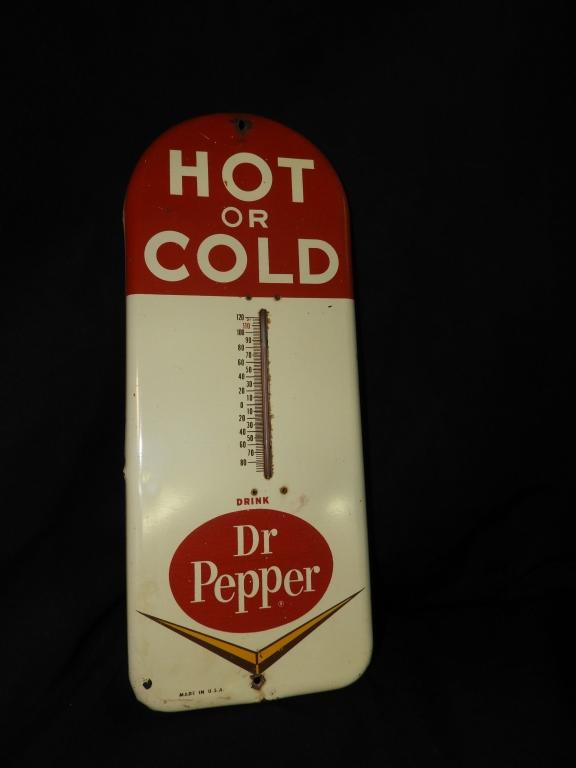 Hot or Cold Dr. Pepper thermometer