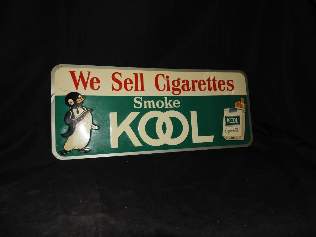 We Sell Cigarettes Kool sign