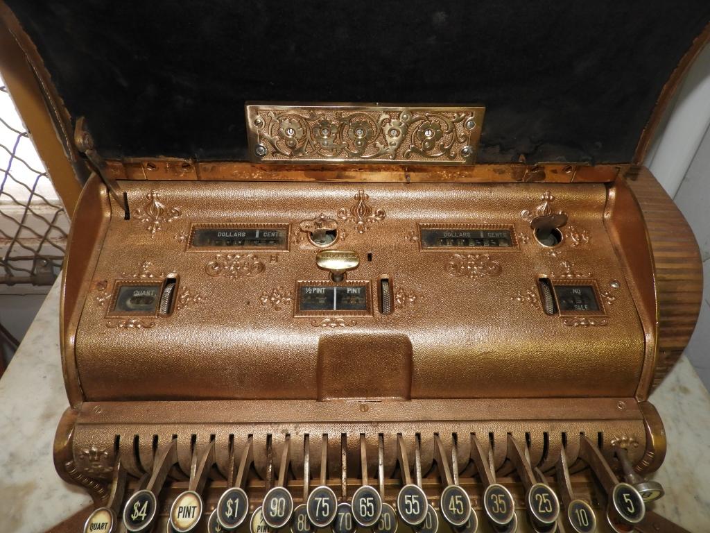 National cash register w/ 2 drawers, 349-2-2