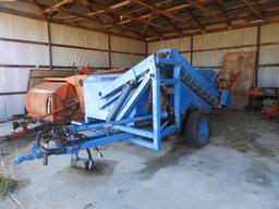 NH Savage 8090 harvester, blue style