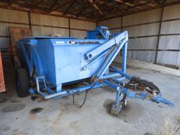 NH Savage 8090 harvester, blue style