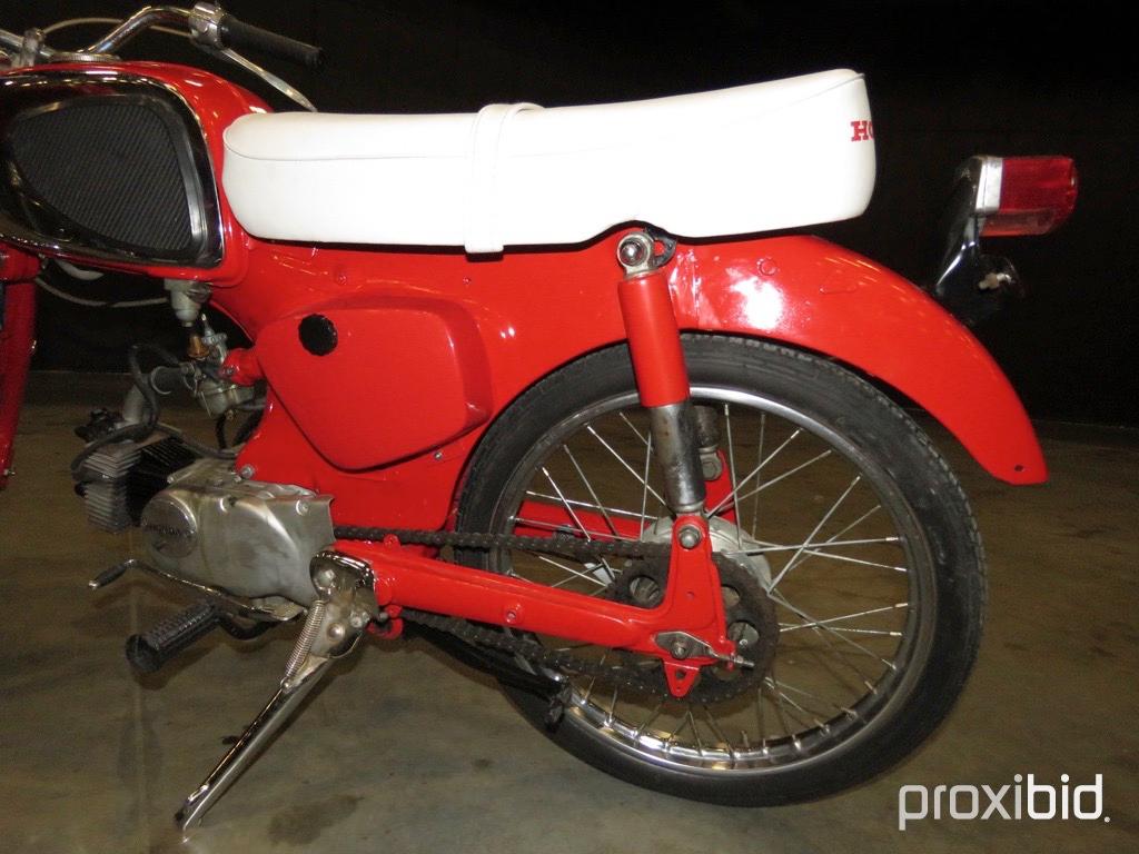 1965 Honda C10 50cc motorcycle