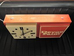 Devo Paint clock 24"x12"x5"