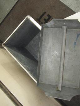 7Up Ice Chest Metal 19X13X17