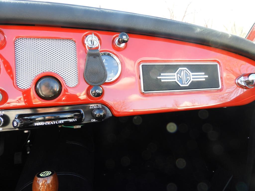 1957 MG A convertible car