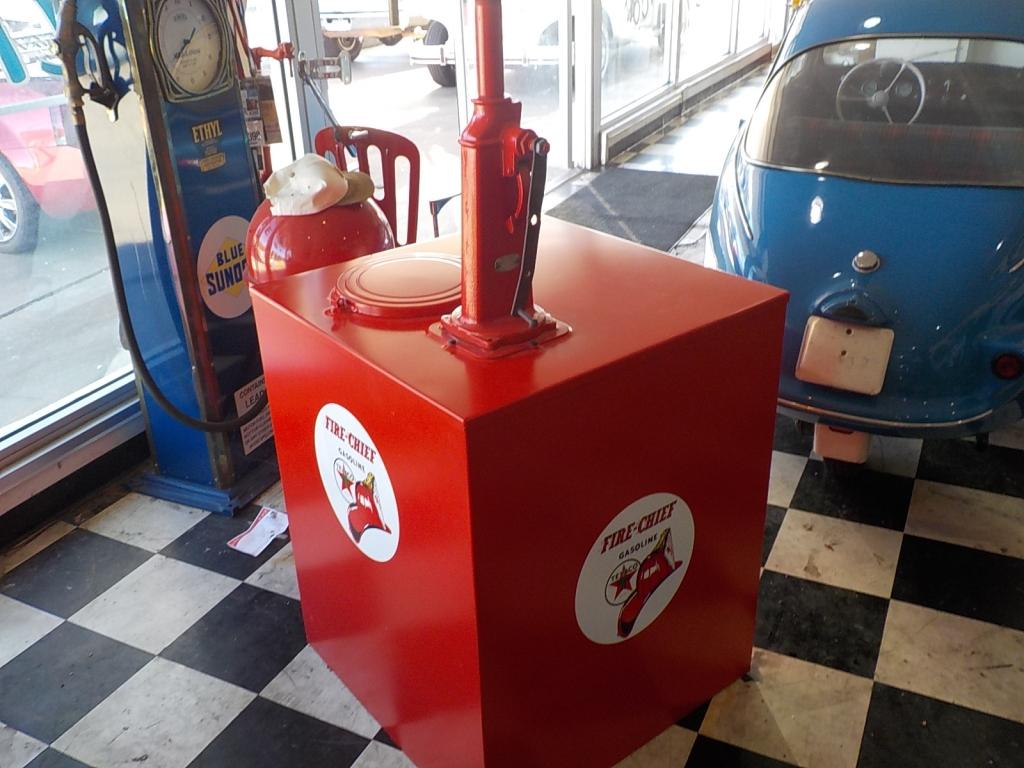 Lubester restored in Texaco Fire Chief