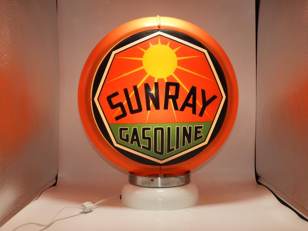 Sunray gasoline, 13 1/2”