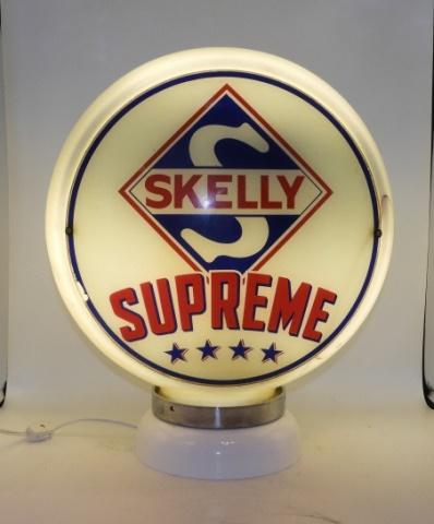 Skelly Supreme w/ 4 stars, 13 1/2”