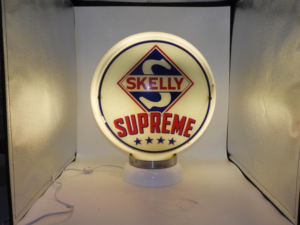 Skelly Supreme w/ 4 stars, 13 1/2”