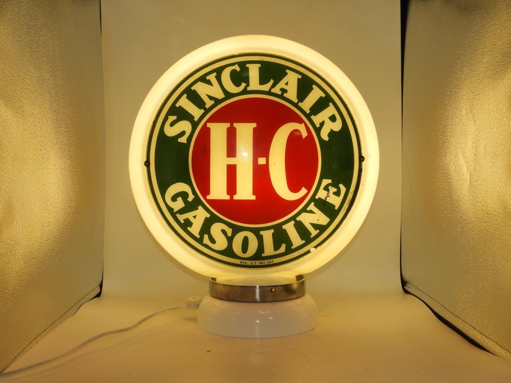 Sinclair HC gasoline, 13 1/2”