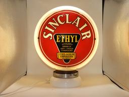 Sinclair Ethyl EGC logo, 13 1/2”