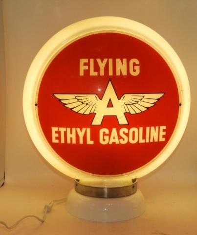 Flying A Ethyl gasoline w/ winged A