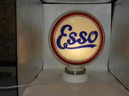 Esso script, 15” low profile metal